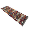 Hand Woven Wool Kelim Runner 1' 7" x 4' 11"  ft / 48 x 150 cm - No. P37242