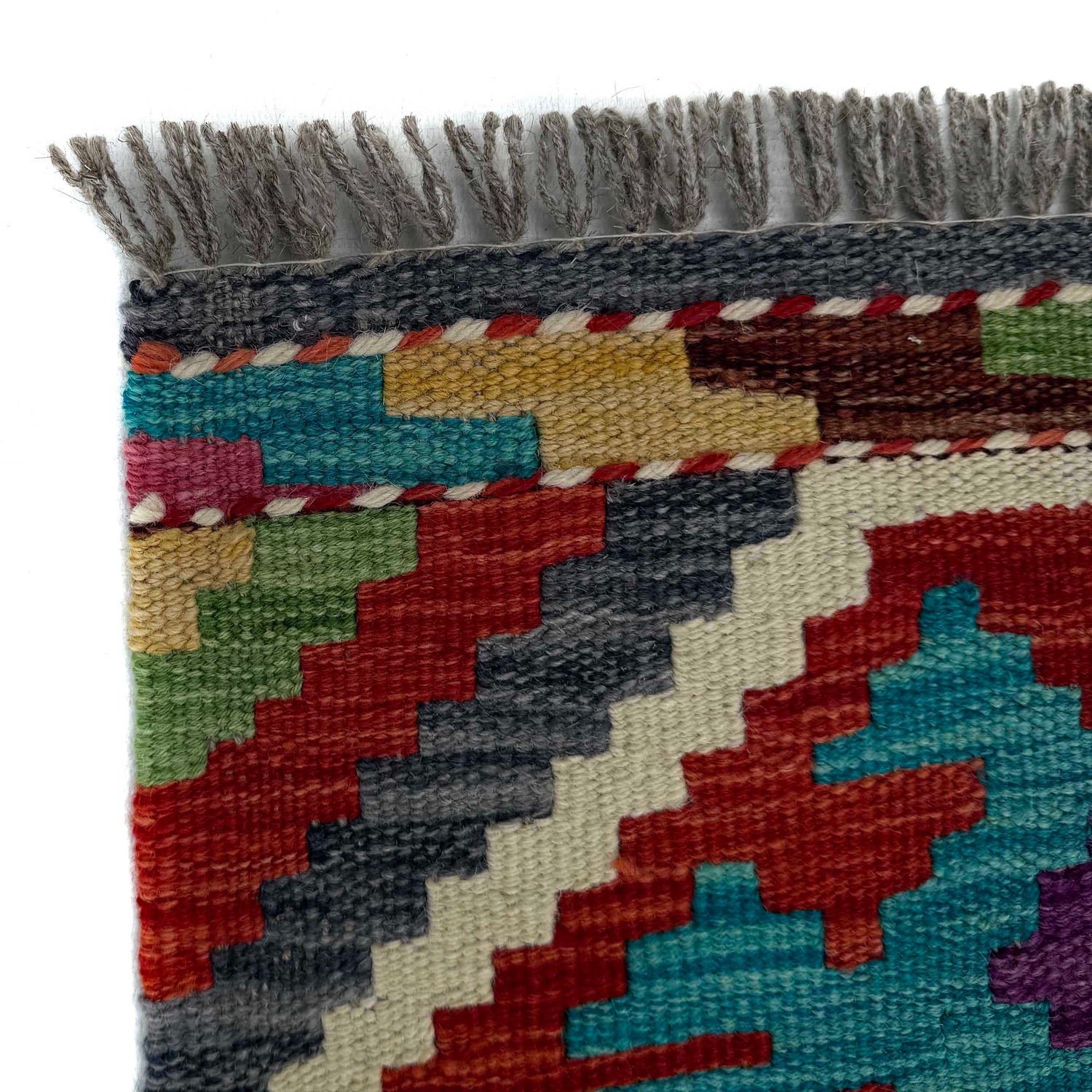 Short Chobi Kilim Runner 1' 7" x 5' 2"  ft / 47 x 157 cm - No. P37244