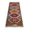 Handmade Turkish Design Wool Kilim Runner 1' 8" x 4' 8"  ft / 52 x 143 cm - No. P37245