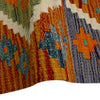 Handmade Turkish Design Wool Kilim Runner 1' 8" x 4' 8"  ft / 52 x 143 cm - No. P37245