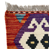 Handmade Turkish Design Wool Kilim Runner 1' 9" x 5' 7" ft / 54 x 171 cm - No. P37246