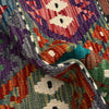 Handmade Turkish Design Wool Kilim Runner 1' 9" x 5' 7" ft / 54 x 171 cm - No. P37246