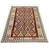 Handmade Turkish Design Wool Kilim 6' 8" x 10' 1" ft / 203 x 307 cm - No. P37247