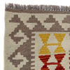 Handmade Turkish Design Wool Kilim 6' 8" x 10' 1" ft / 203 x 307 cm - No. P37247