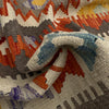 Handmade Turkish Design Wool Kilim 6' 8" x 10' 1" ft / 203 x 307 cm - No. P37247