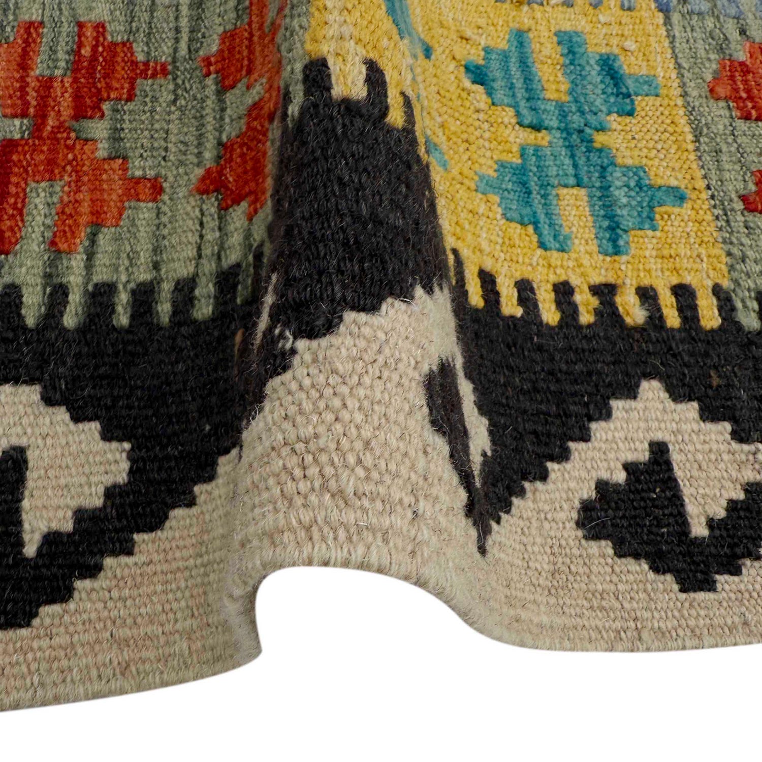Medium Size Chobi Kilim 6' 5" x 9' 4" ft / 195 x 285 cm - No. P37249