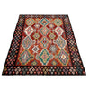 Hand Knotted Flatweave Kilim 6' 7" x 9' 9" ft / 200 x 296 cm - No. P37250