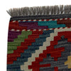 Hand Knotted Flatweave Kilim Runner 1' 8" x 5' 2"  ft / 50 x 157 cm - No. P37253
