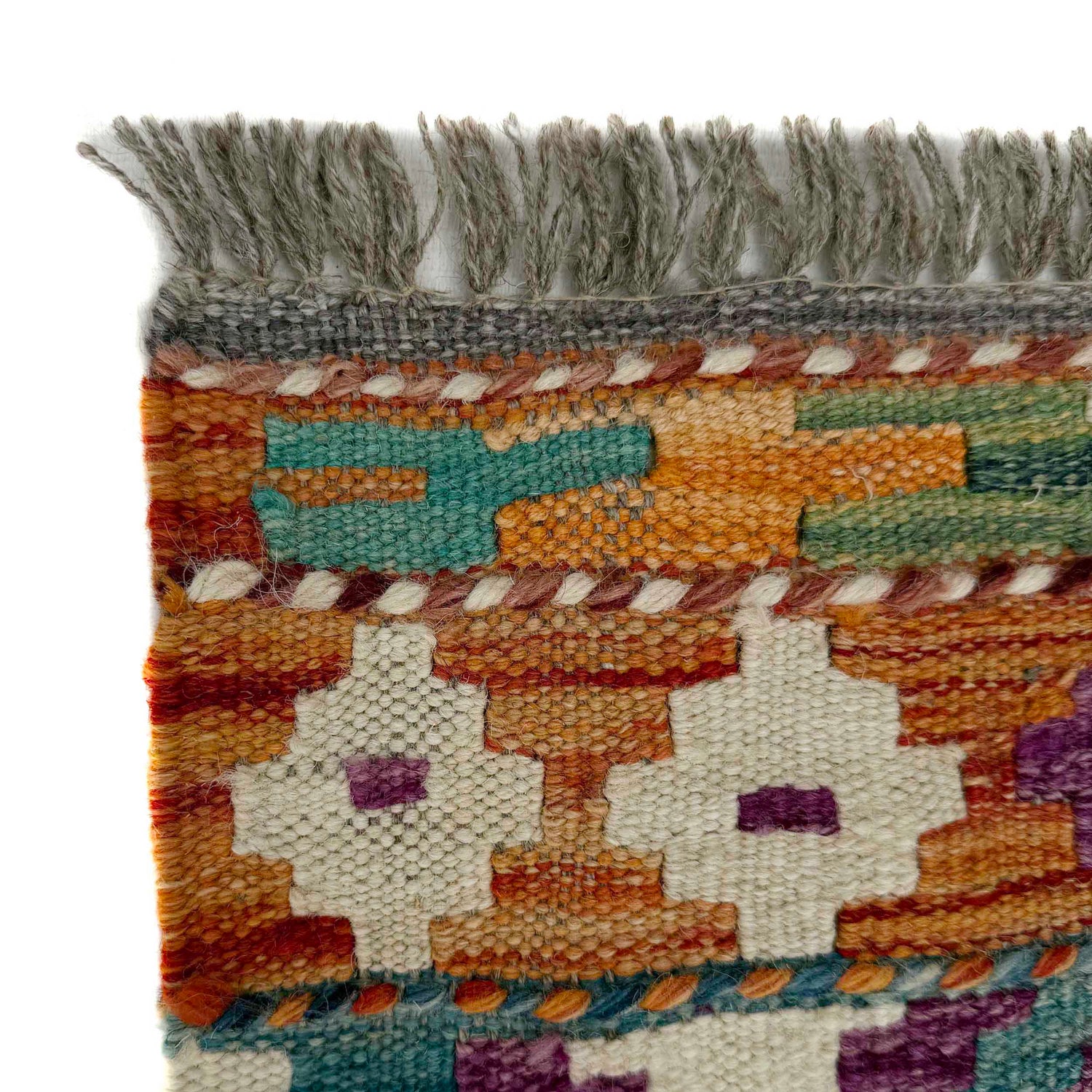 Short Chobi Kilim Runner 1' 7" x 5' 3"  ft / 48 x 160 cm - No. P37255