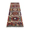 Hand Knotted Flatweave Kilim Runner 1' 8" x 4' 9"  ft / 51 x 144 cm - No. P37258