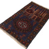 Hand Knotted Prayer Rug 2' 8" x 4' 4" ft / 82 x 133 cm - No. R12595