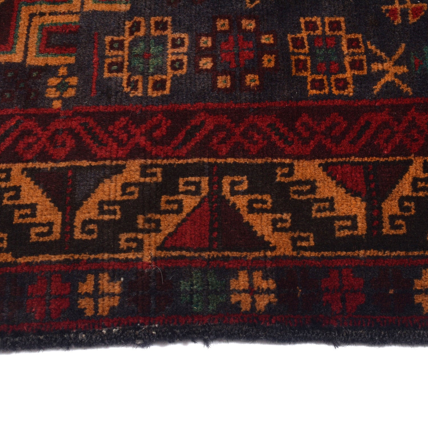 Tribal Baloch Rug 3' 0" x 4' 8" ft / 91 x 142 cm - No. R12714