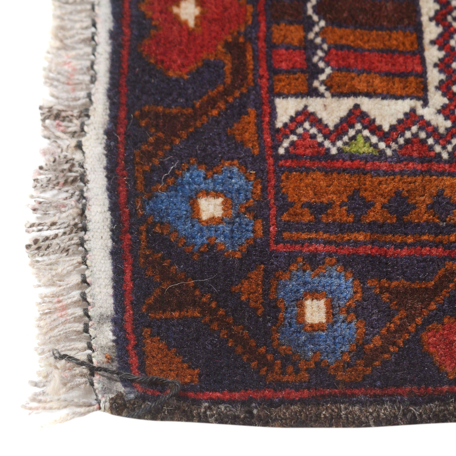 Hand Knotted Prayer Rug 2' 7" x 4' 2" ft / 80 x 127 cm - No. R13466