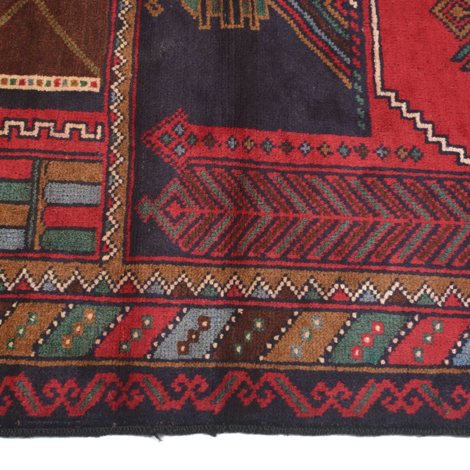 Hand Knotted Prayer Rug 2' 9" x 4' 3" ft / 84 x 130 cm - No. R13483