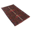 Hand Knotted Prayer Rug 2' 7" x 4' 4" ft / 78 x 131 cm - No. R13504