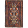Hand Knotted Baluchi Rug 3' 7" x 5' 11" ft / 109 x 180 cm - No. R13586