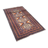 Hand Knotted Baluchi Rug 3' 7" x 5' 11" ft / 109 x 180 cm - No. R13586