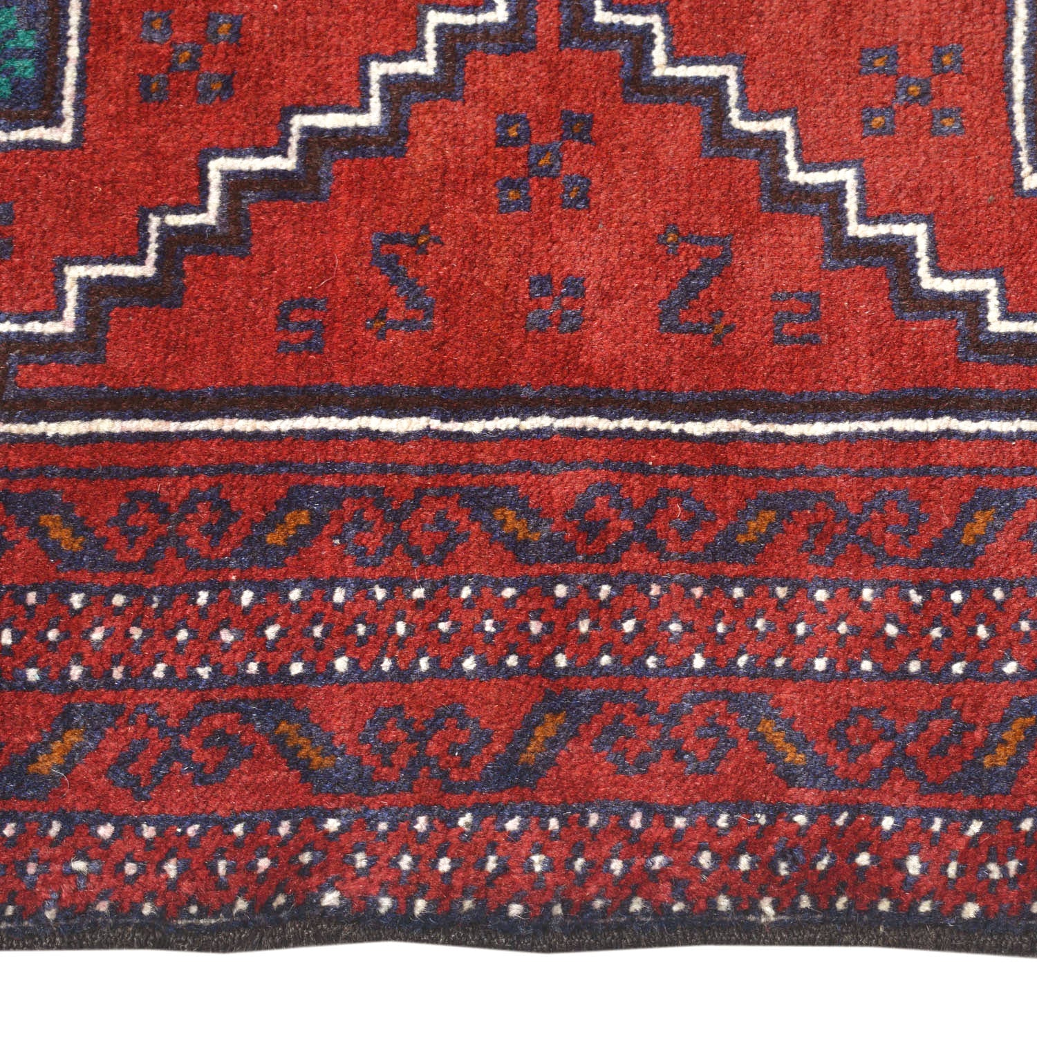 Red Baluchi Rug 3' 0" x 4' 10" ft / 91 x 146 cm - No. R13649