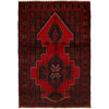Handmade Baluchi Rug 3' 3" x 4' 5" ft / 99 x 135 cm - No. R13674