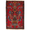 Red Baluchi Rug 2' 10" x 4' 7" ft / 87 x 139 cm - No. R14104