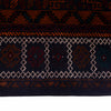 Handmade Baluchi Rug 4' 1" x 7' 1" ft / 125 x 215 cm - No. R17952