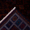 Handmade Baluchi Rug 4' 1" x 7' 1" ft / 125 x 215 cm - No. R17952