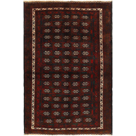 Baluch Short Rug 3' 11" x 6' 1" ft / 120 x 186 cm - No. R18216