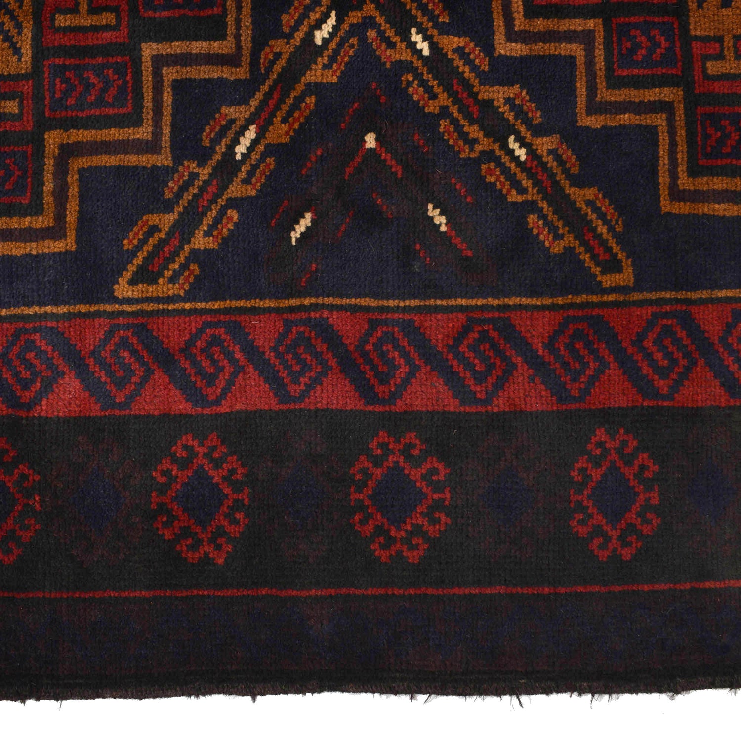 Baluch Short Rug 4' 0" x 6' 3" ft / 122 x 190 cm - No. R18230