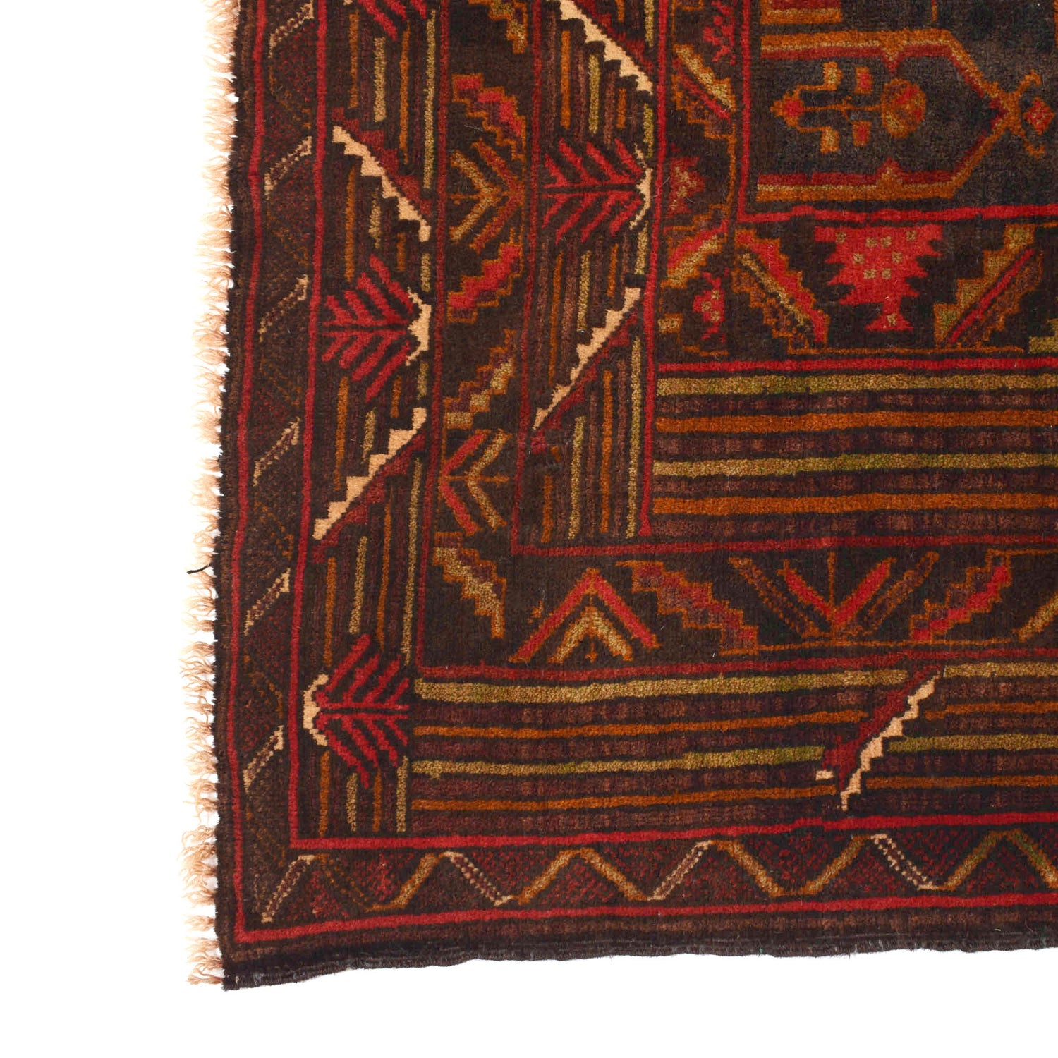 Baluch Short Rug 4' 5" x 7' 1" ft / 135 x 217 cm - No. R18247