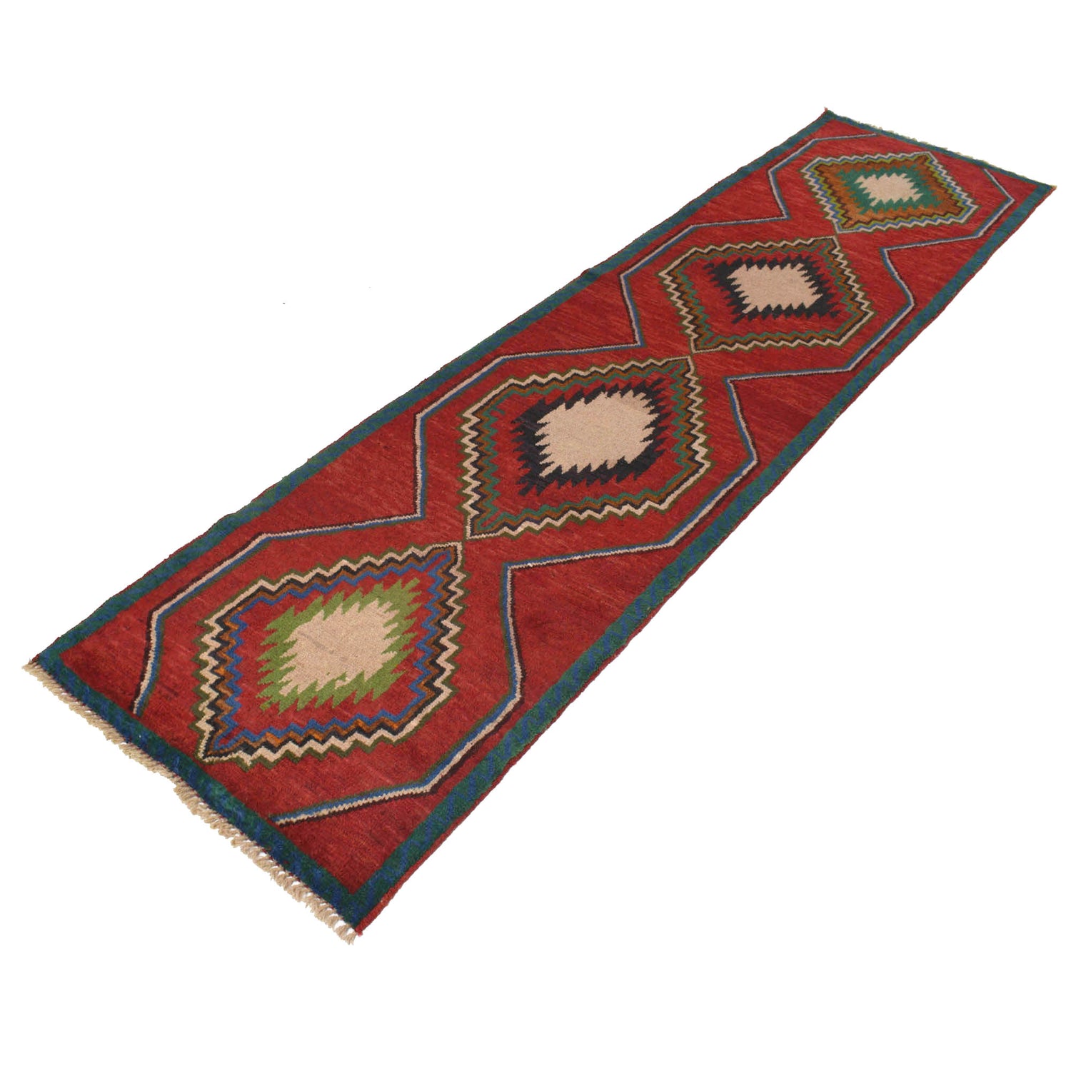 Baluchi Long Runner Rug 2' 7" x 9' 8" ft / 78 x 294 cm - No. R18261