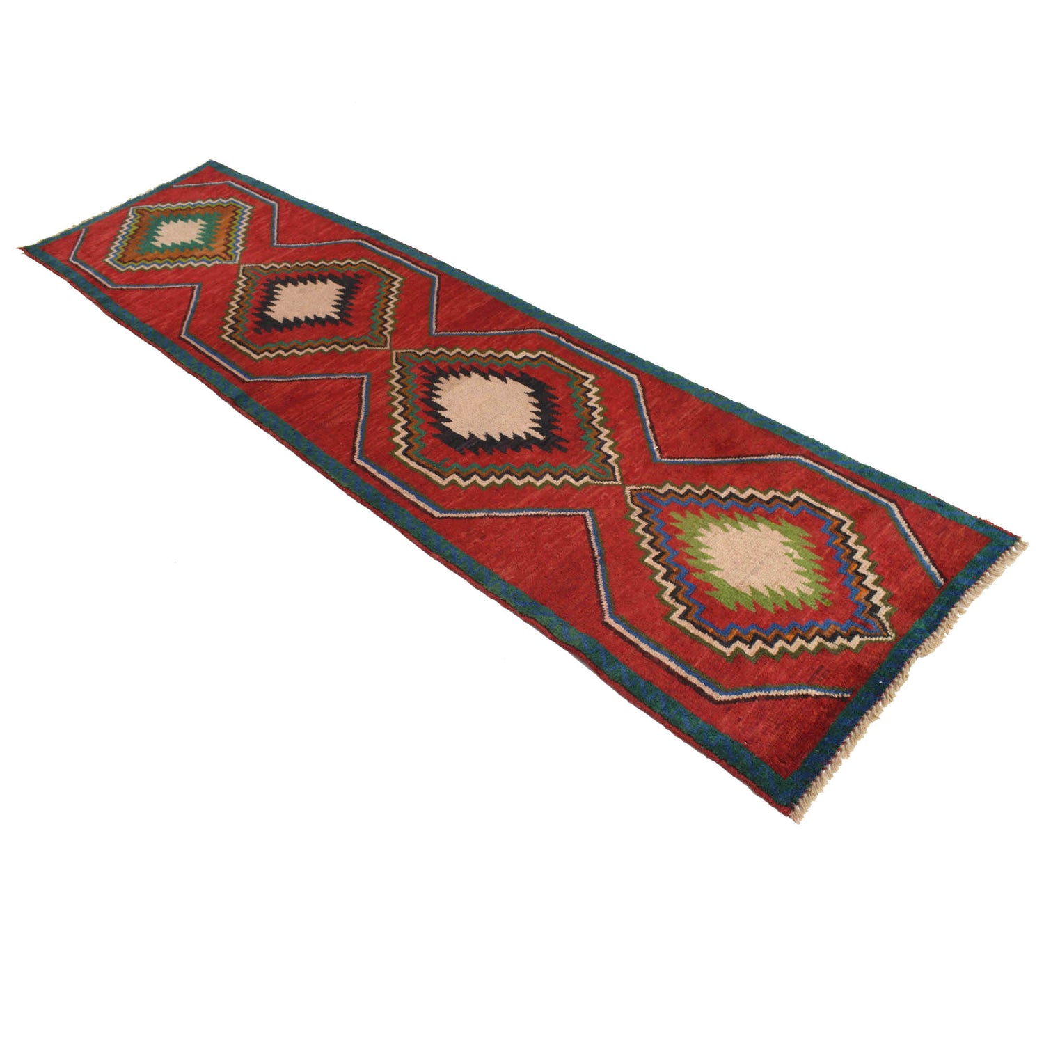 Baluchi Long Runner Rug 2' 7" x 9' 8" ft / 78 x 294 cm - No. R18261