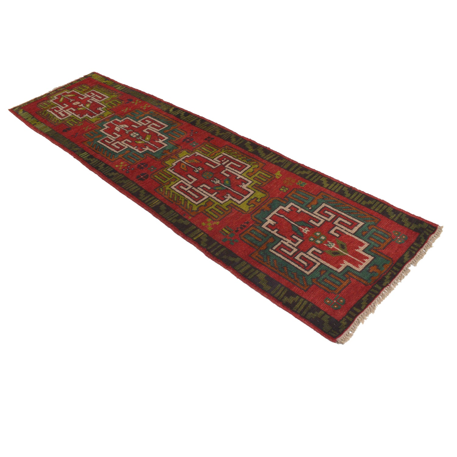 Baluchi Long Runner Rug 2' 6" x 9' 5" ft / 76 x 288 cm - No. R18267
