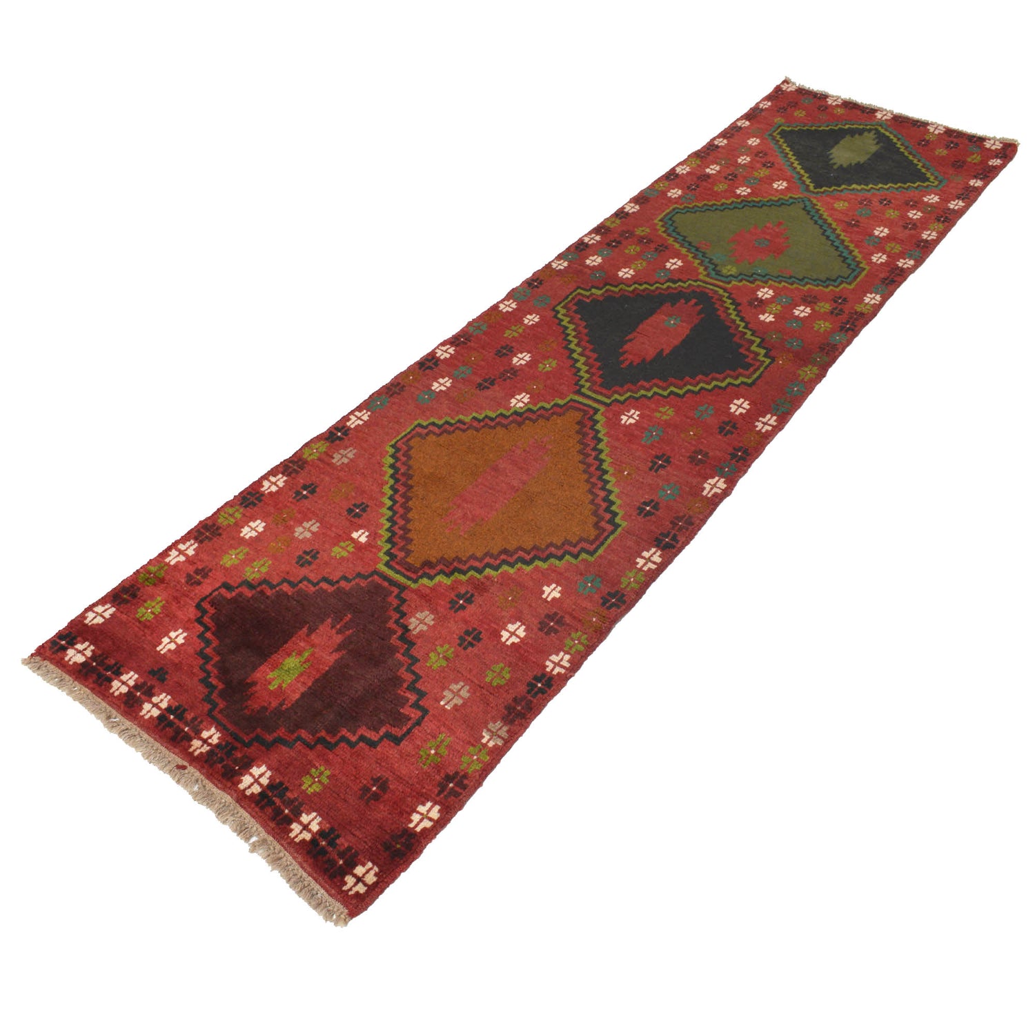 Baluchi Long Runner Rug 2' 6" x 9' 5" ft / 75 x 287 cm - No. R18268
