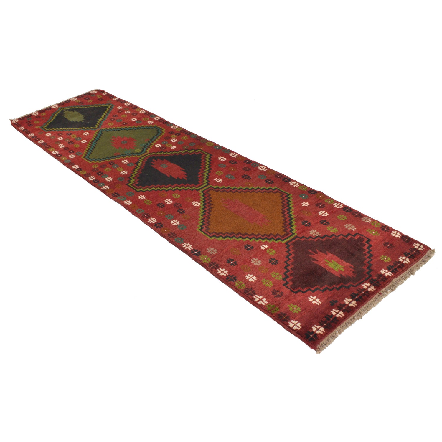 Baluchi Long Runner Rug 2' 6" x 9' 5" ft / 75 x 287 cm - No. R18268
