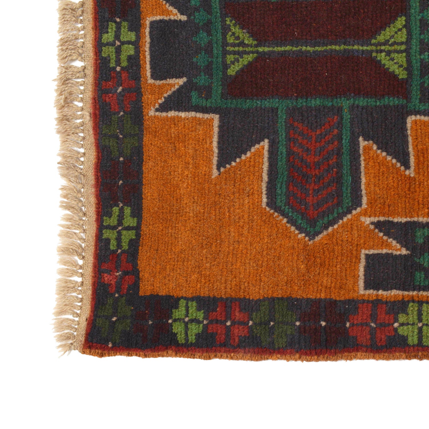 Handmade Balochi Runner Rug 2' 4" x 8' 5" ft / 72 x 256 cm - No. R18272