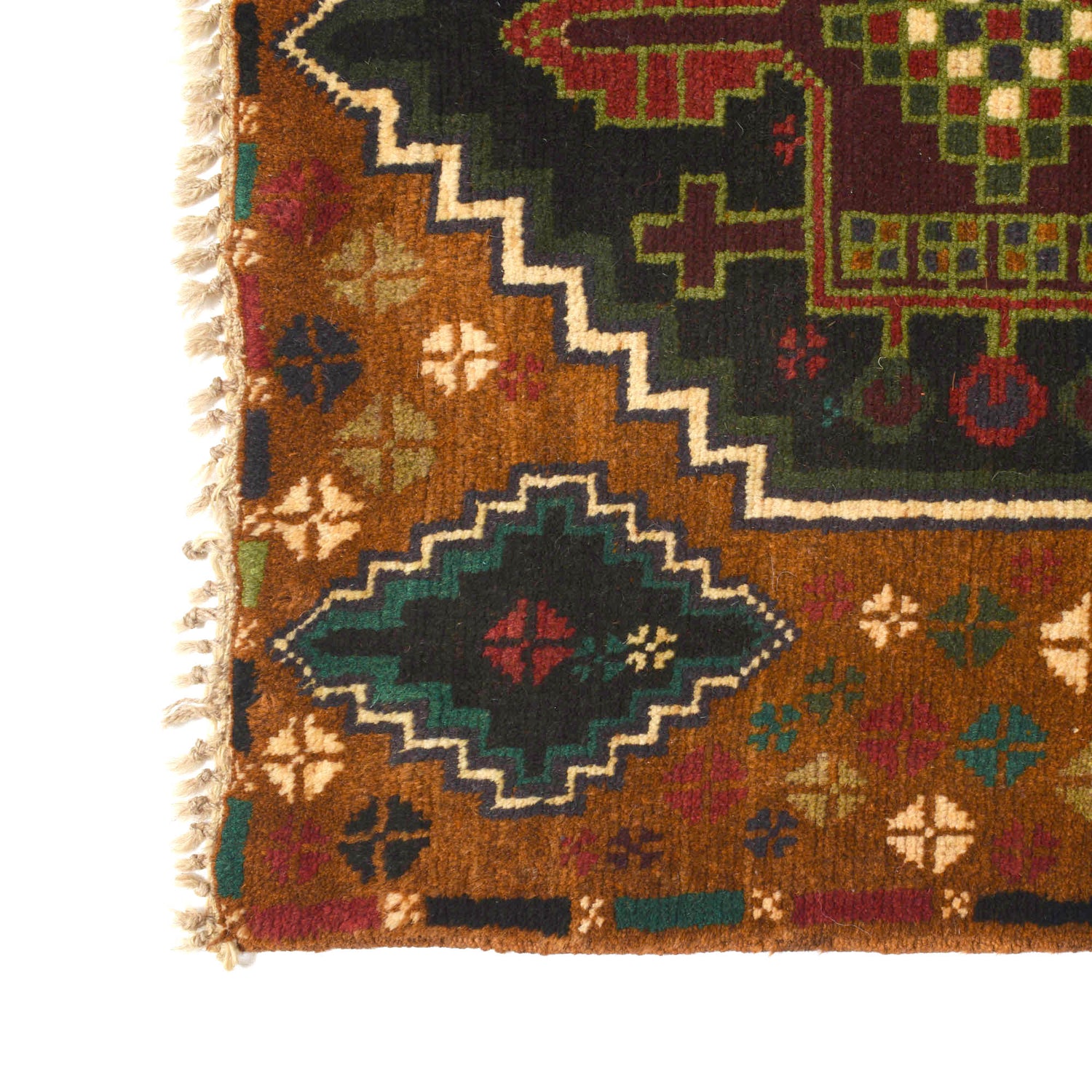 Afghan Baluchi Hallway Runner 2' 7" x 9' 8" ft / 80 x 295 cm - No. R18284