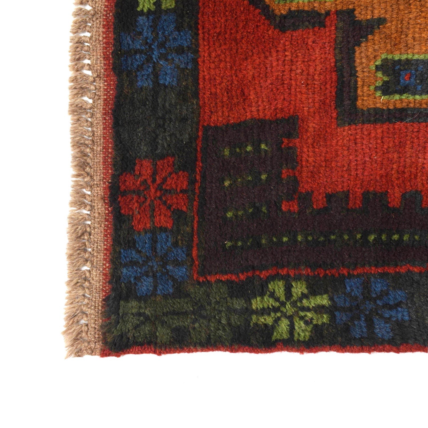 Afghan Baluchi Hallway Runner 2' 4" x 9' 4" ft / 72 x 284 cm - No. R18290