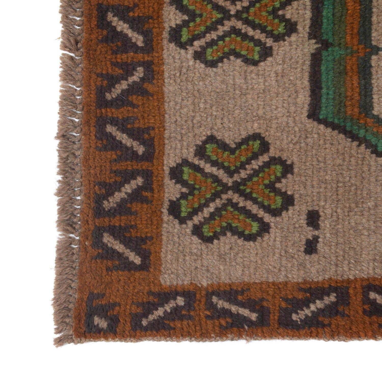 Afghan Baluchi Hallway Runner 2' 4" x 9' 5" ft / 70 x 288 cm - No. R18348
