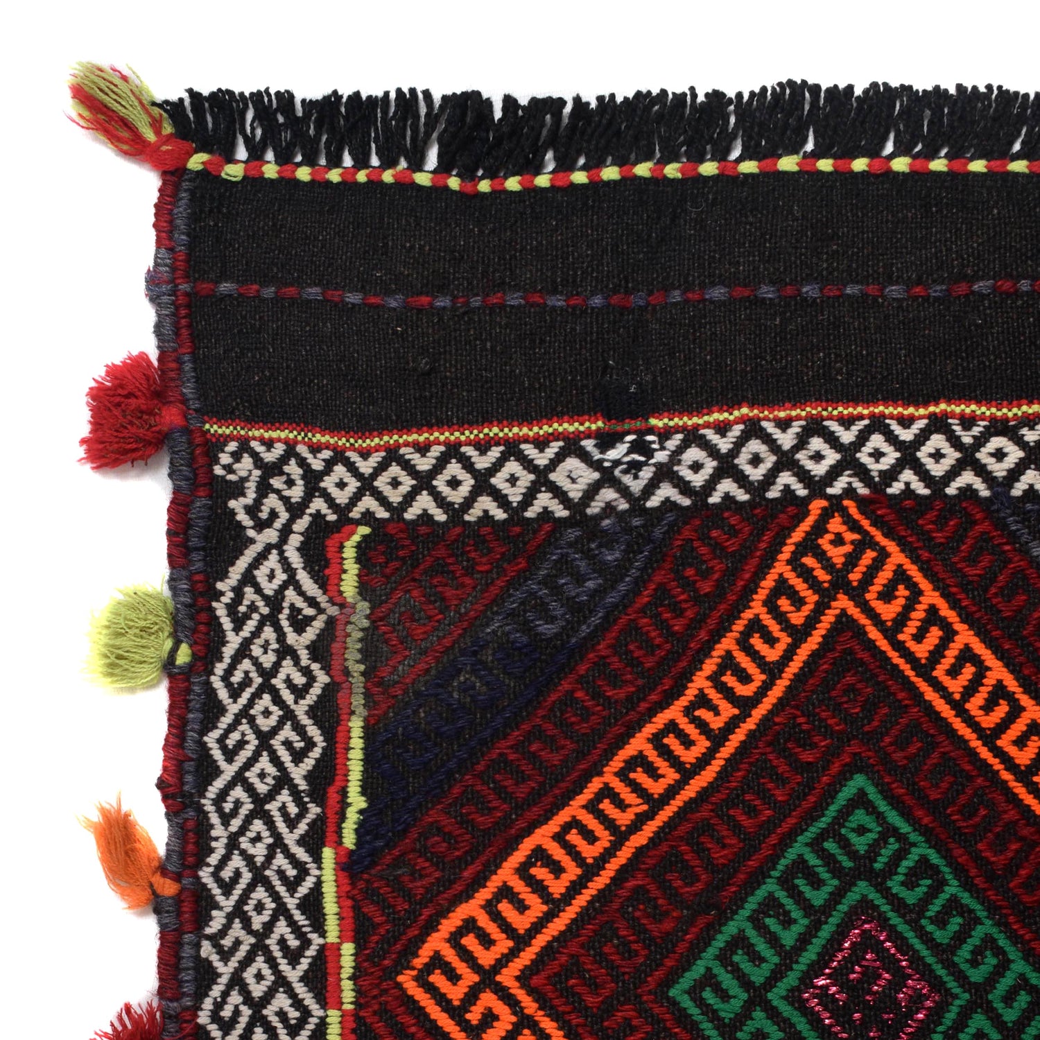 Long Kilim Runner 2' 2" x 9' 9" ft / 66 x 296 cm - No. R18400