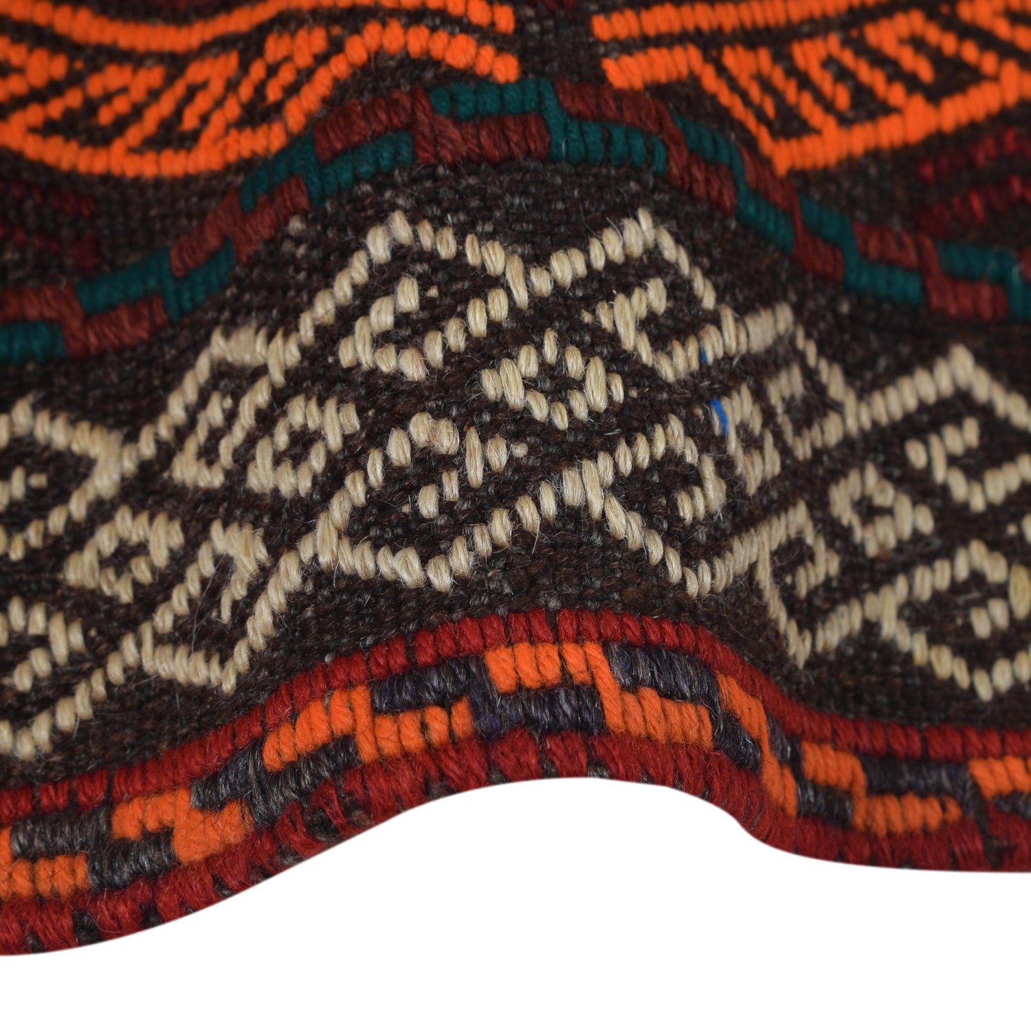 Handmade Flatweave Kilim Runner 2' 0" x 7' 0" ft / 62 x 214 cm - No. R18401