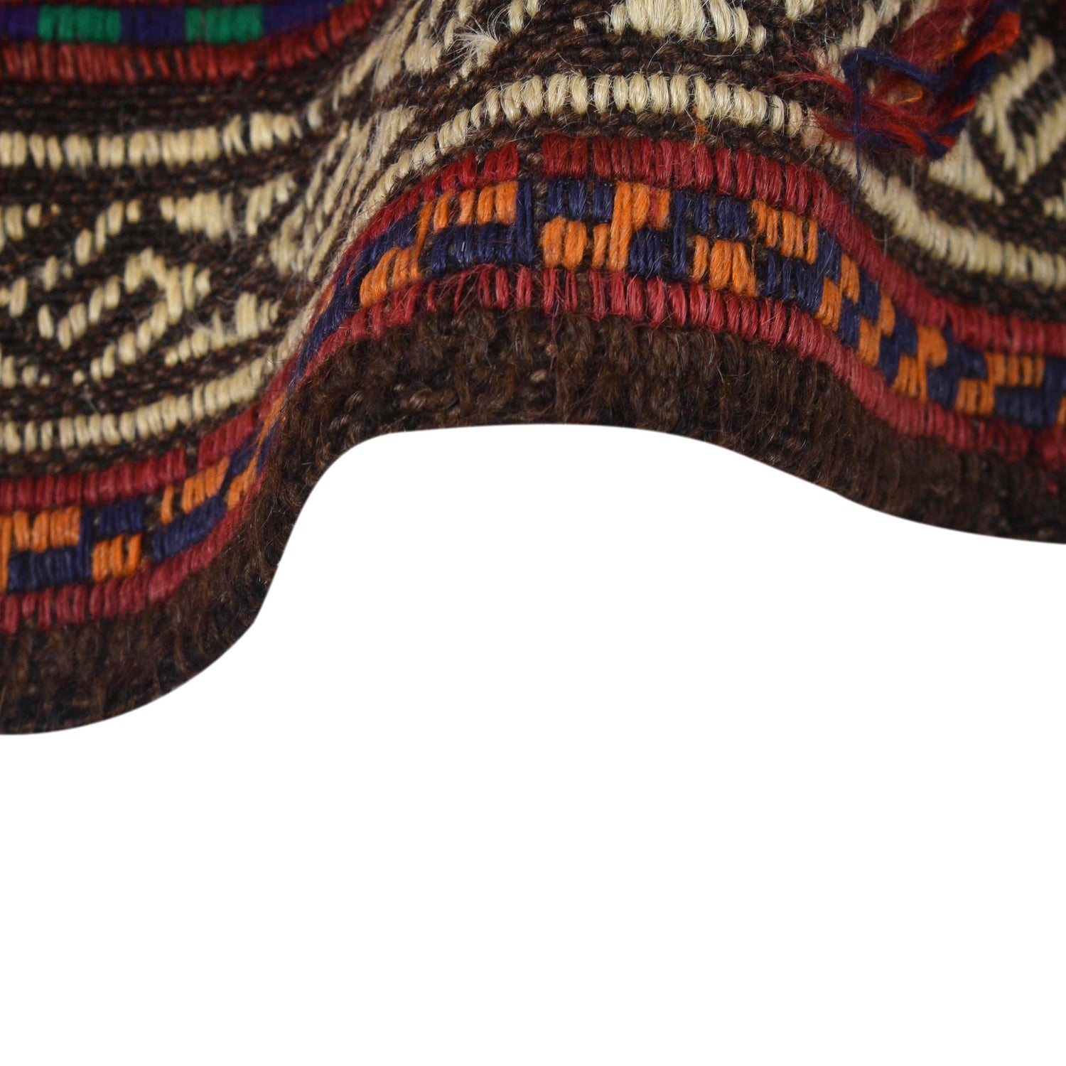 Handmade Flatweave Kilim Runner 1' 10" x 7' 5" ft / 55 x 225 cm - No. R18404