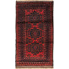 Traditional Baloch Rug 4' 1" x 7' 6" ft / 125 x 228 cm - No. R18779