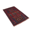 Handmade Prayer Rug 3' 0" x 4' 9" ft / 91 x 145 cm - R19008