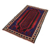 Hand Knotted Baluchi Rug 3' 2" x 5' 2" ft / 96 x 158 cm - No. R19056