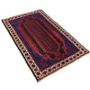 Hand Knotted Baluchi Rug 3' 2" x 5' 2" ft / 96 x 158 cm - No. R19056