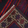 Hand Knotted Baluchi Rug 3' 2" x 5' 2" ft / 96 x 158 cm - No. R19056