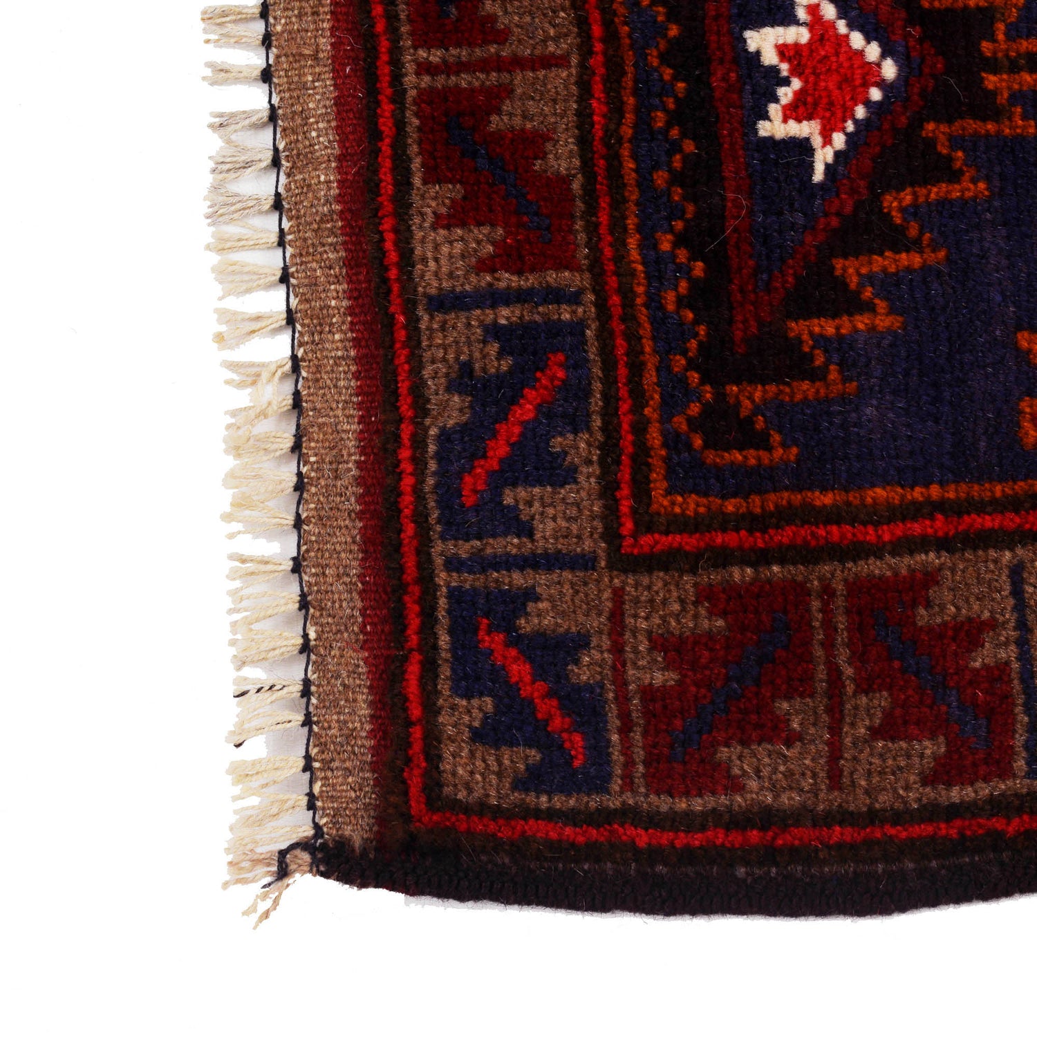 Handmade Balochi Carpet 2' 9" x 4' 9" ft / 85 x 145 cm - No. R19066