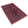 Handmade Prayer Rug 2' 11" x 4' 9" ft / 90 x 144 cm - R19079