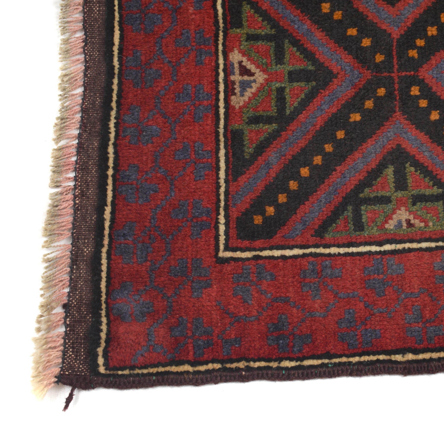 Handmade Balochi Carpet 2' 11" x 4' 5" ft / 88 x 134 cm - No. R19197