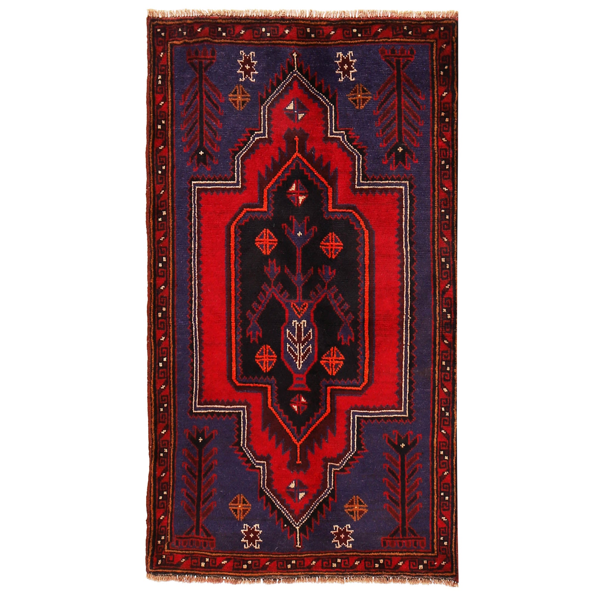 Baluch Small Size Rug 3' 0" x 4' 9" ft / 92 x 146 cm - No. R19222
